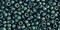 Toho 11/0 Round Japanese Seed Bead, #519F, Higher Metallic Frost Teal Hematite